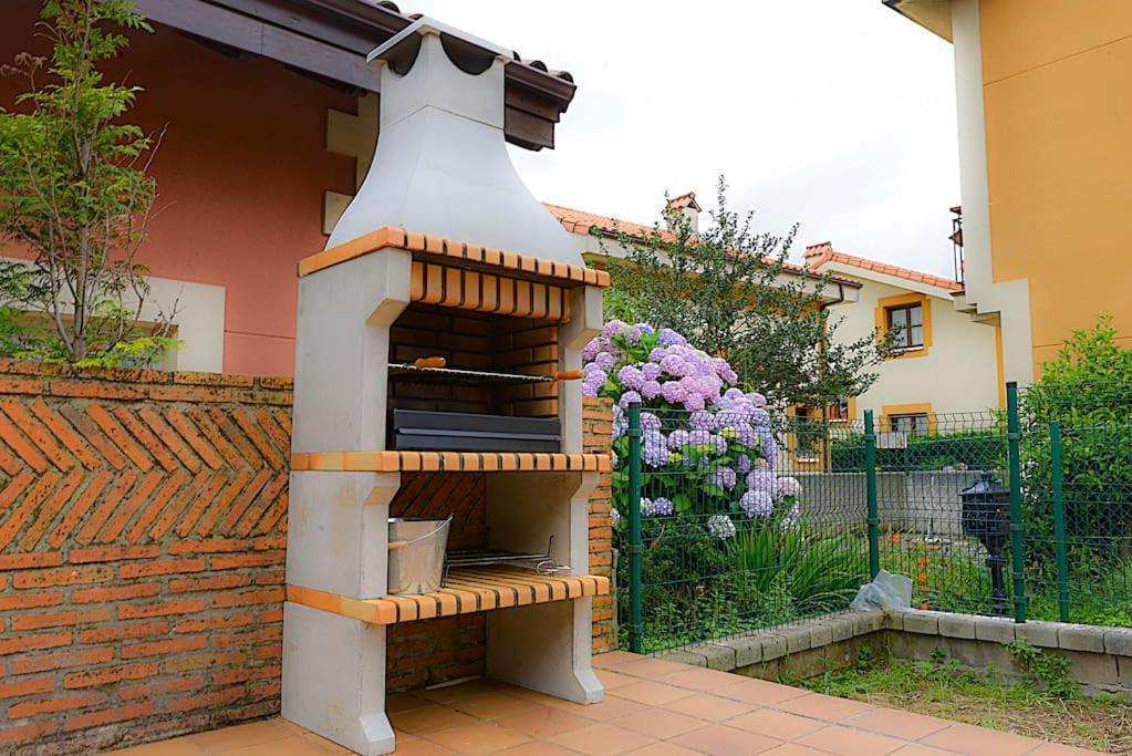 Chalet Junto A Playa De 苏安塞斯 外观 照片