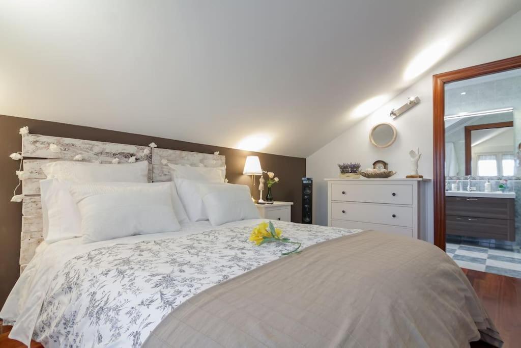 Chalet Junto A Playa De 苏安塞斯 外观 照片