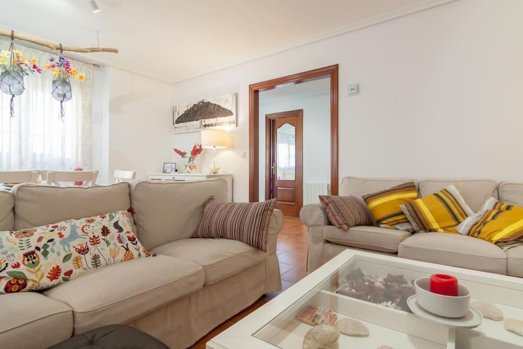 Chalet Junto A Playa De 苏安塞斯 外观 照片