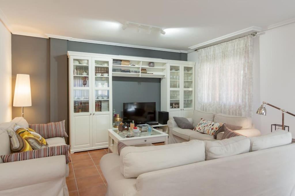 Chalet Junto A Playa De 苏安塞斯 外观 照片